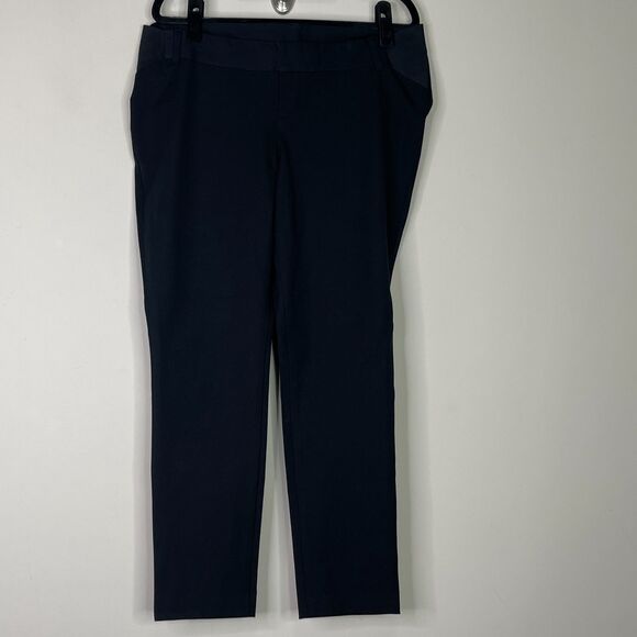 Old Navy Maternity Side Panel Pixie Ankle Pants Women's Size 10 - Picture 1 of 9